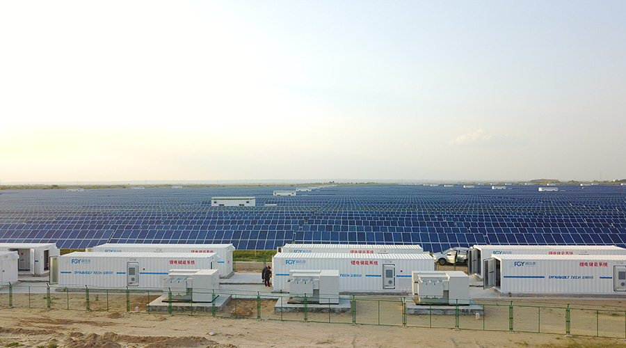 国内首个5MW/10MWh，35kV大型地面弃光储能电站（2016）
