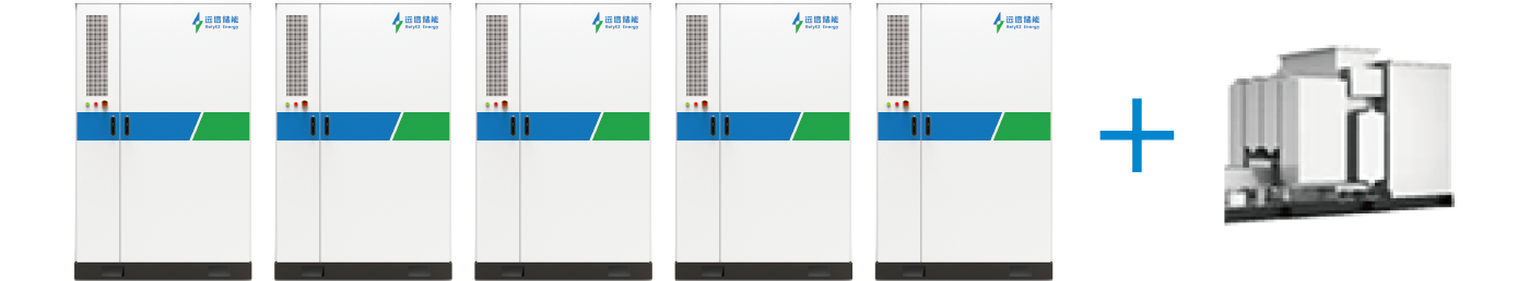 372kWh/690V风冷储能一体柜